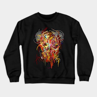 horror mask Crewneck Sweatshirt